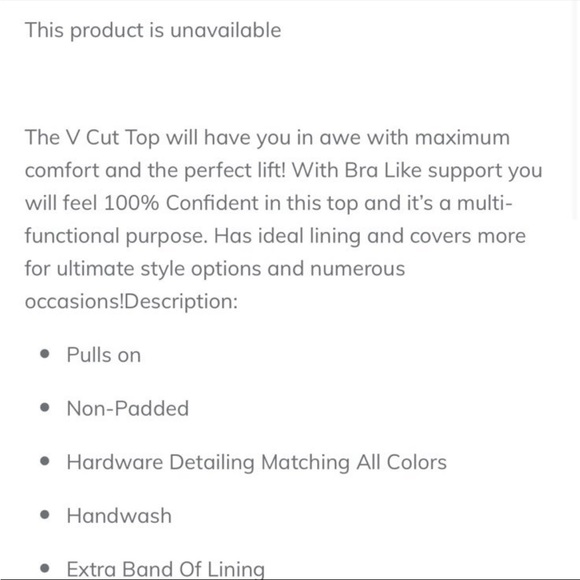 BoutineLA slate blue v-cut top - Picture 4 of 4